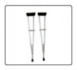 Aluminium Crutches (Code : C-01)