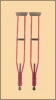 Crutches (Aluminium, Adjustable)